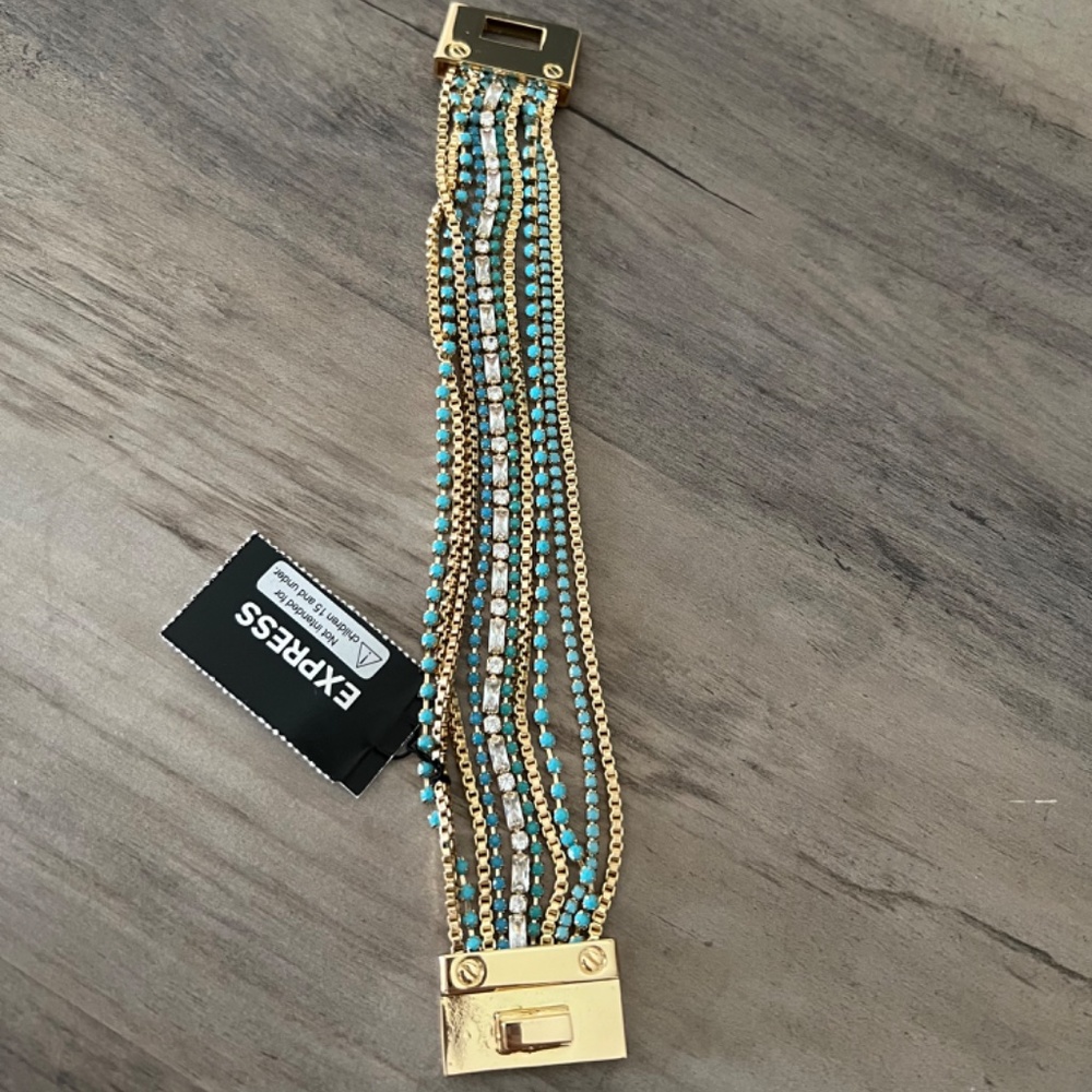 Express Multi Row Chain Bracelet - Picture 5 of 5